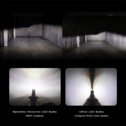 AlphaRex Black Ammo Panoramic LED Light Bulbs -Car Light Shop alpharex black ammo panoramic led light bulbs 627175