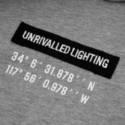 AlphaRex Cali-Light Zip Up Hoodie Grey -Car Light Shop alpharex cali light zip up hoodie grey 706552