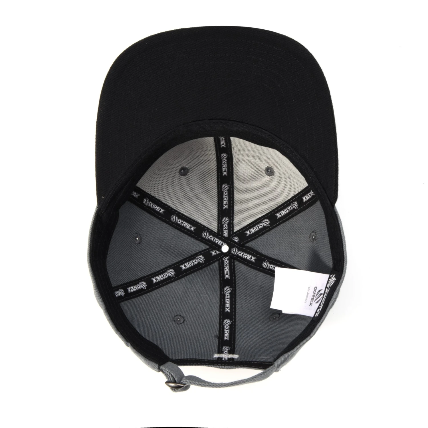 AlphaRex Embroidered Snapback Grey 9 AlphaRex Embroidered Snapback Grey - Image 7