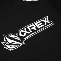 AlphaRex Initial Zip Up Hoodie Black -Car Light Shop alpharex initial zip up hoodie black 242572