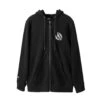 AlphaRex Initial Zip Up Hoodie Black -Car Light Shop alpharex initial zip up hoodie black 367057