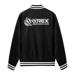 AlphaRex Vintage Varsity Jacket Black -Car Light Shop alpharex vintage varsity jacket black 395999