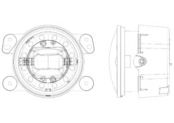 Universal Chrysler/Dodge/Hummer/Jeep DoubleTap Dual Color LED Projector Fog Lights -Car Light Shop universal chryslerdodgehummerjeep doubletap dual color led projector fog lights 743632