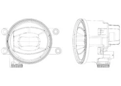 Universal Toyota/Lexus/Scion DoubleTap Dual Color LED Projector Fog Lights 33 Universal Toyota/Lexus/Scion DoubleTap Dual Color LED Projector Fog Lights -Car Light Shop universal toyotalexusscion doubletap dual color led projector fog lights 170399